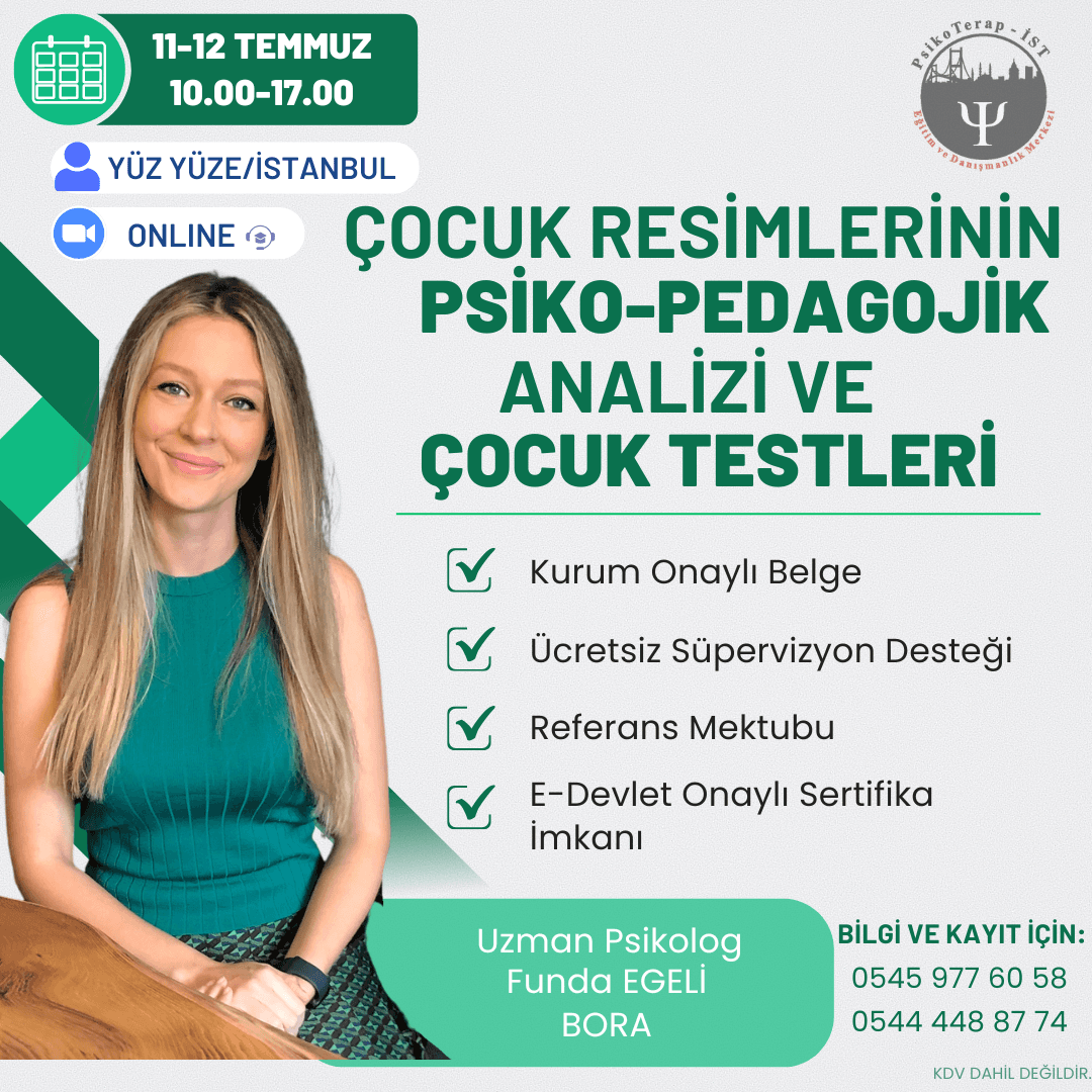 ÇOCUK RESİMLERİNİN ANALİZİ & ÇOCUK TESTLERİ