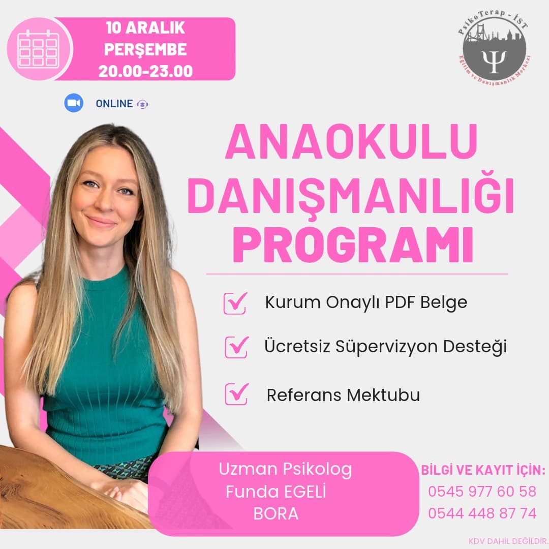 ANAOKULU DANIŞMANLIĞI PROGRAMI