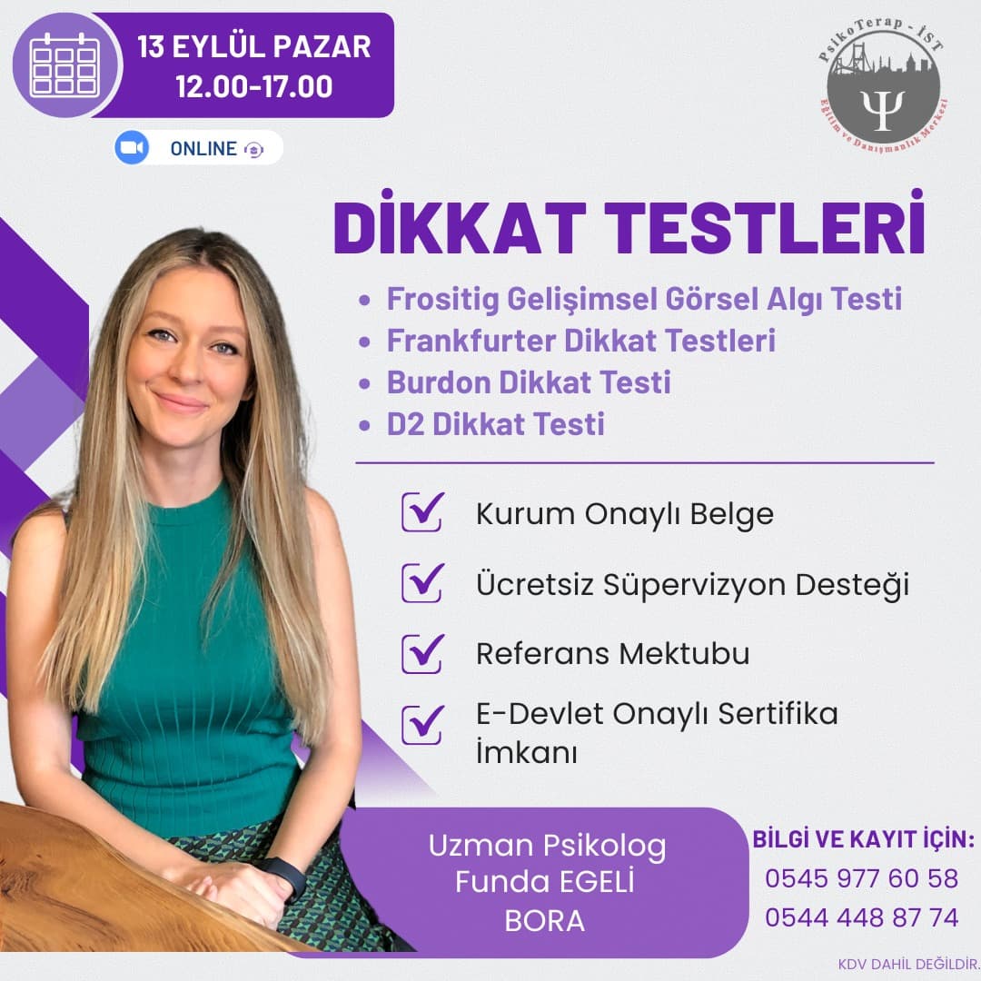 DİKKAT TESTLERİ PROGRAMI