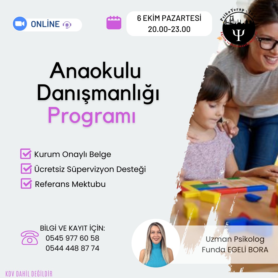 ANAOKULU DANIŞMANLIĞI PROGRAMI